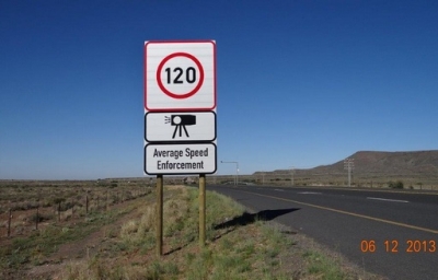 How far above the speed limit you can drive in South Africa without being fined?